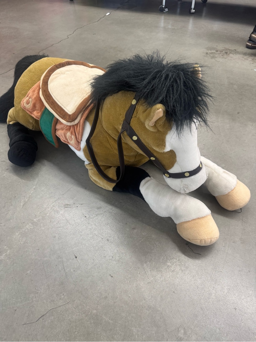 Rare Plush Brown Pony Horse - Jumbo Large XL 55" EUC